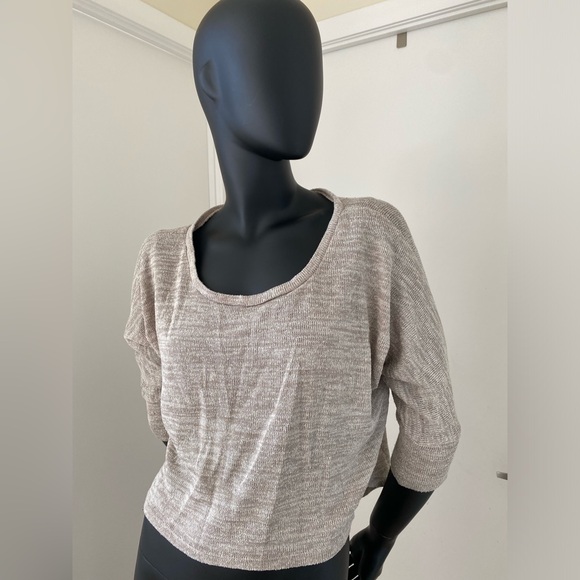 Tan Distressed Sweater - Picture 5 of 5